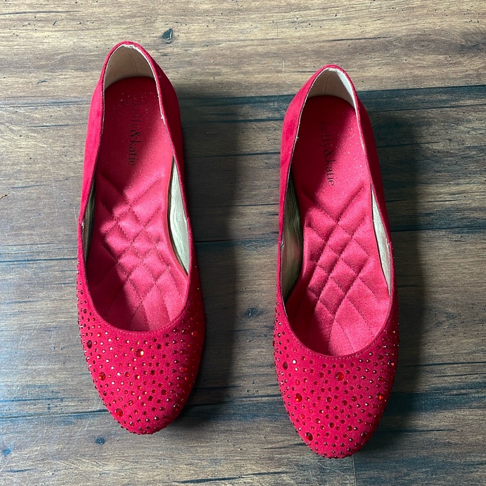 Kelly & Katie Red Gem Flats